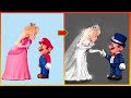 The wedding of Mario and Princess Peach inside the castle ❤️✨The Super Mario Bros Movie scene