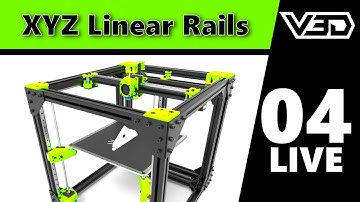 Building a Rat Rig V-Core 3 Part 4 - XYZ Linear Rail Assembly
