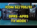 Icom id5270551 dprstx mode and settings