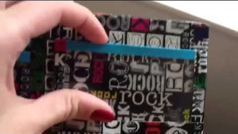 Bifold duct tape wallet!