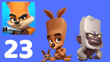 Zooba Zoo : Battle Arena Gameplay Walkthrough - Bruce & Molly (ios,Android)