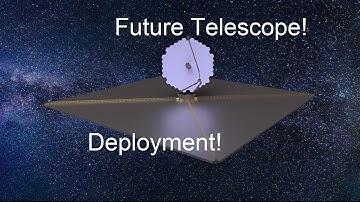 James Webb successor LUVOIR Deployment scene