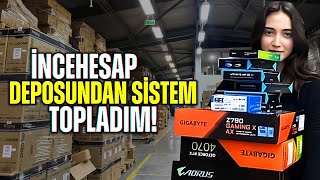 İncehesap Deposundan Si̇stem Topladim