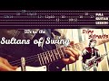 SULTANS OF SWING - Dire Straits - Full Guitar Lesson (Tabs)