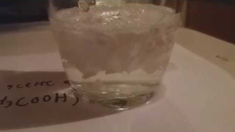 Making calsium acetate from eggshells