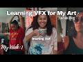 I have to learn VFX to turn my art into mini-movies | The plan | Week 1