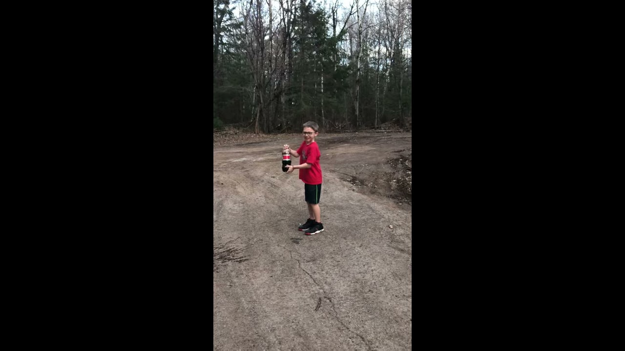 Diet Coke Mentos Rocket