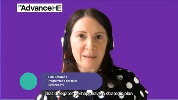 Advance HE Strategic Leadership Programme - the delegate experience