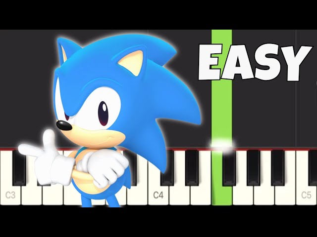 🎹SONIC PIANO TUTORIAL 