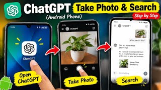 How to Take a Photo & Search with ChatGPT on Android | ChatGPT Image Search Tutorial | Chatgpt app