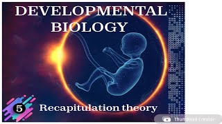 Recapitulation theory- DEVELOPMENTAL BIOLOGY