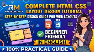 Information How to Build a Web Page Layout with HTML and CSS: Step-by-Step Web Design Tutorial Update