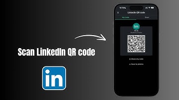 How to Scan LinkedIn QR code?
