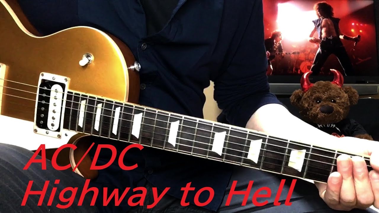 AC/DC Angus Young Highway To Hell Guitar Cover - YouTube