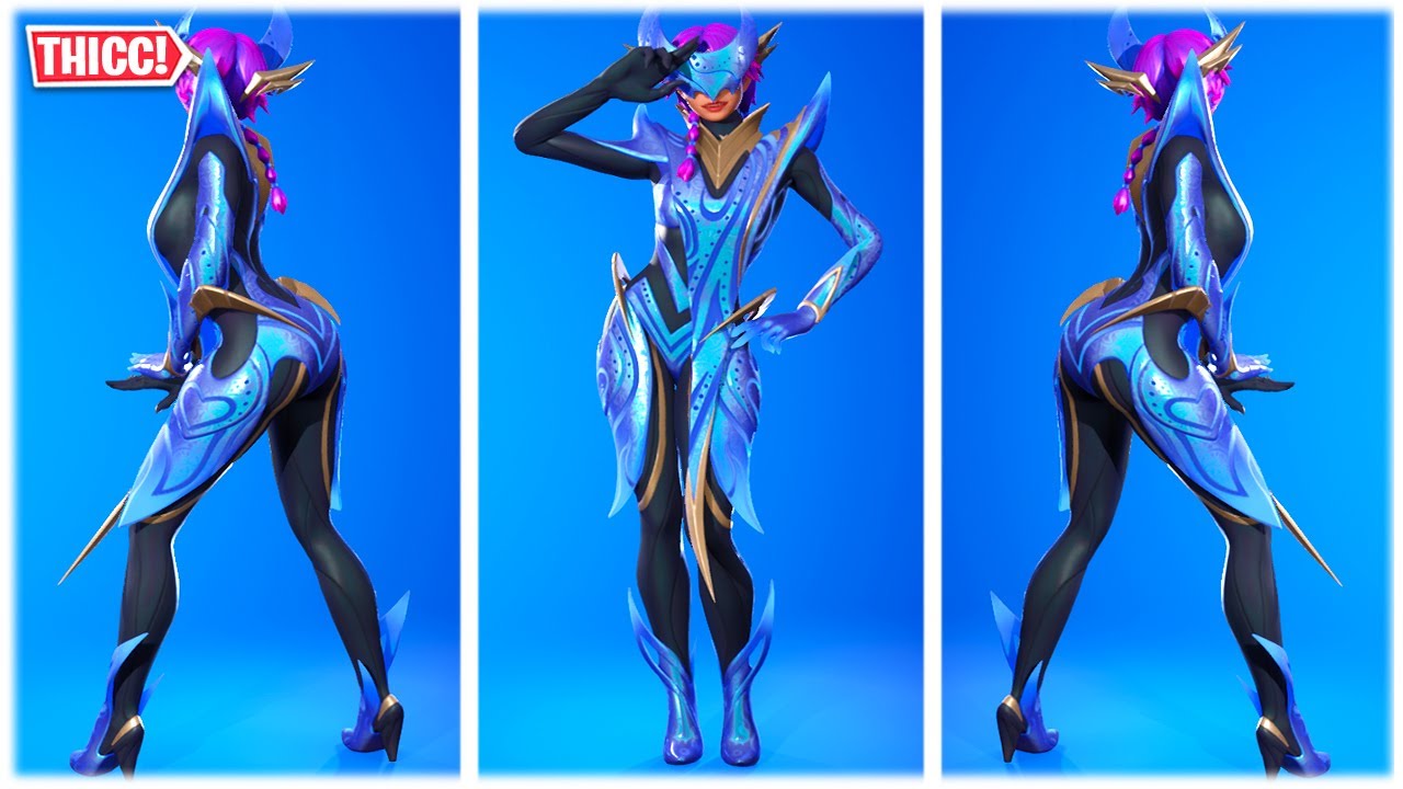Fortnite New 'SELENE' Skin Showcased With Dances & Emotes (Chapter 4) 😍