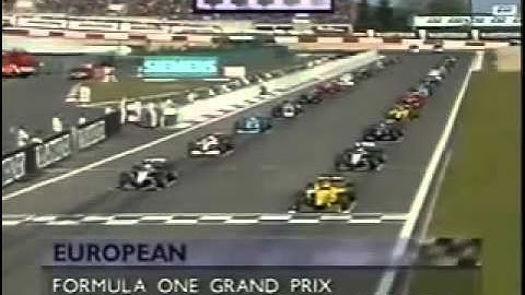 F1 Nurburgring 1999 - Start Light Incident
