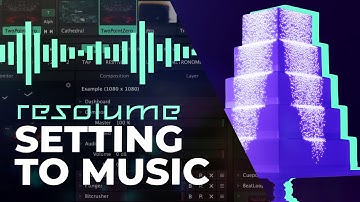Resolume Arena 6 Tutorial | Learn Cake Mapping (5/6) Audio & Music