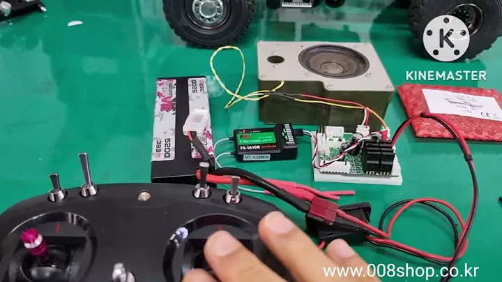 Clark TK50S board  for 1/16 Tamiya/Henrong Abrams ...