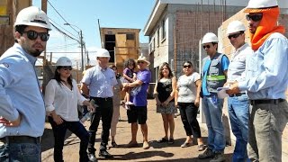 Familias y autoridades visitaron obras de sus hogares reconstruidos en población Mauque