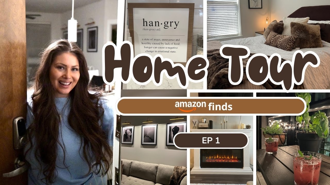 APARTMENT TOUR ☆ AMAZON MUST-HAVES FOR EVERY ROOM | ep 1 (no talking), day and night