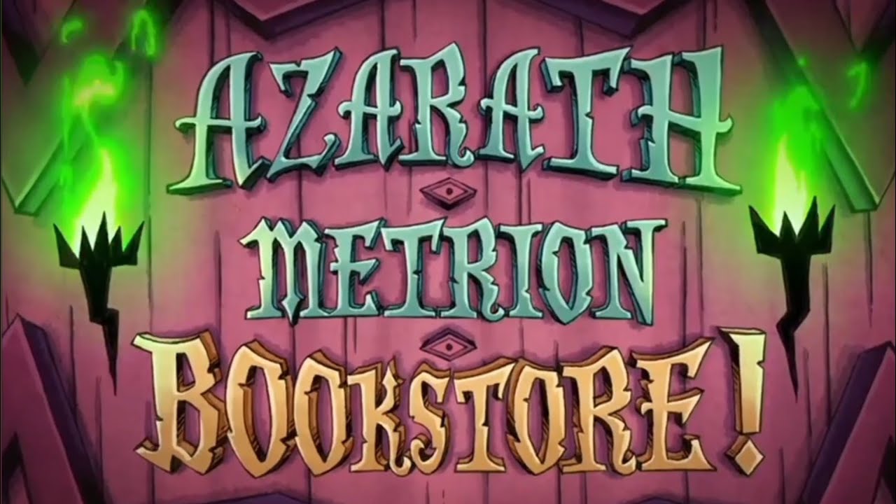 Teen Titans Go!: Azarath Metrion Bookstore Intro (2024) - YouTube