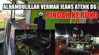 tempat vermak jeans baru semoga berkah aminn..