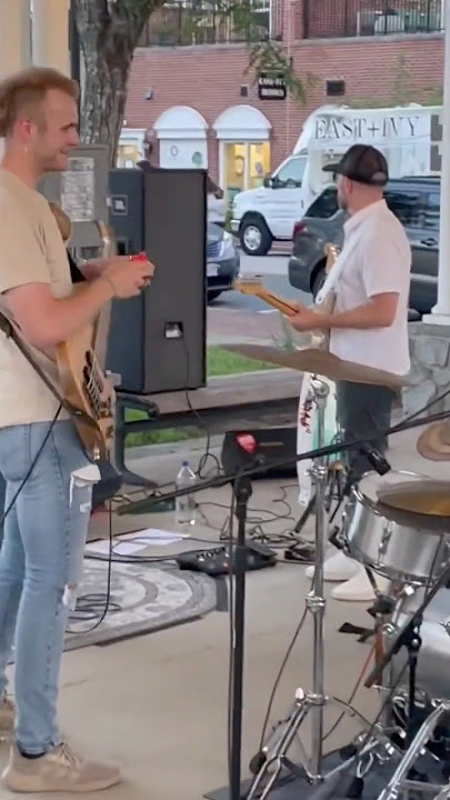 Awesome live music Ryan and Band #livemusic #band #drums #music