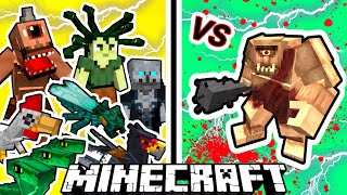 Cyclops Vs. Ice and Fire Monsters in MInecraft