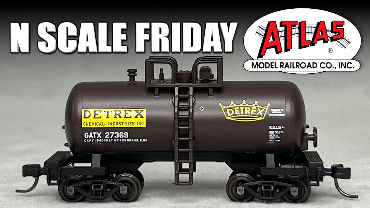 Atlas Trainman Shorty Tank Car N Scale Friday