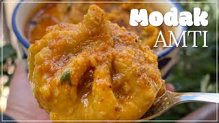 MODAK AMTI | GANPATI RECIPE | MODAK BHAJI | SAVOURY MODAK