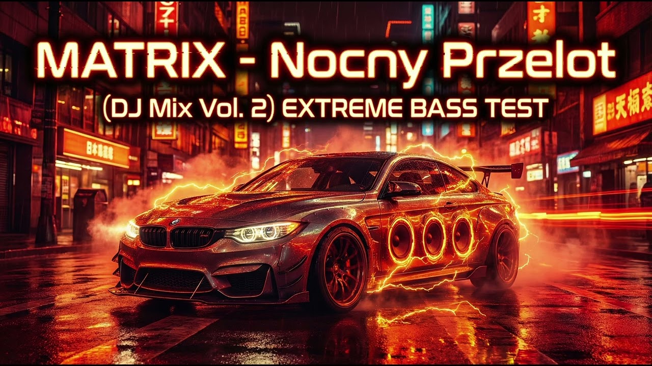MATRIX - Nocny Przelot (DJ Mix Vol. 2) | SPEAKER BREAKER TEST 🔊 | AGGRESSIVE CAR AUDIO POMPA