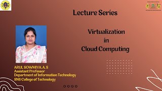 Virtualization in Cloud | Cloud Computing | SNS INSTITUTIONS