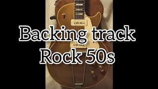 Backing track Rock 50s in G Major 120 Bpm #guitarsolo #backingtrack #rock