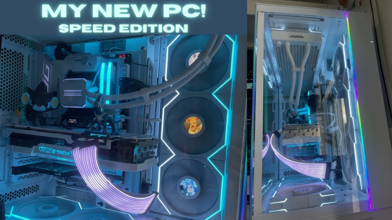 My new PC (short build) ^w^ - YouTube