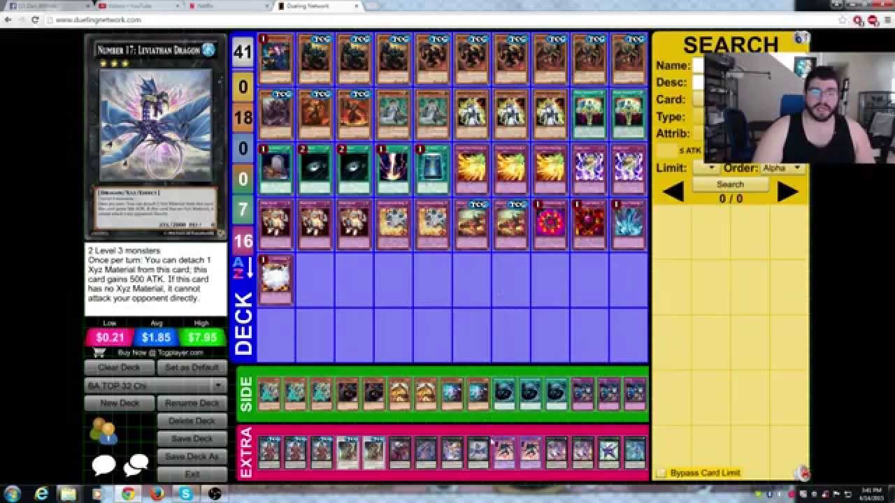 Don Wilinski Top 32 YCS Chicago (Burning Abyss) Deck Profile