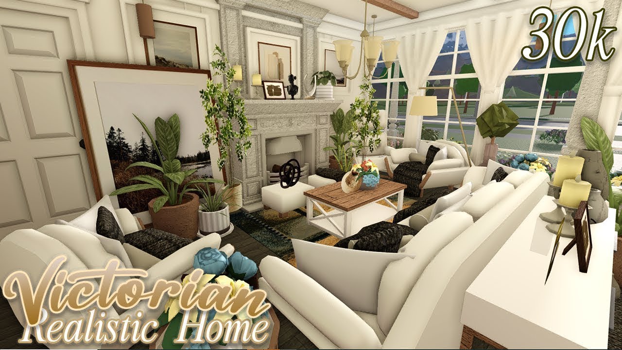 Bloxburg | 30k Victorian Aesthetic Family Mansion | No Advanced ...