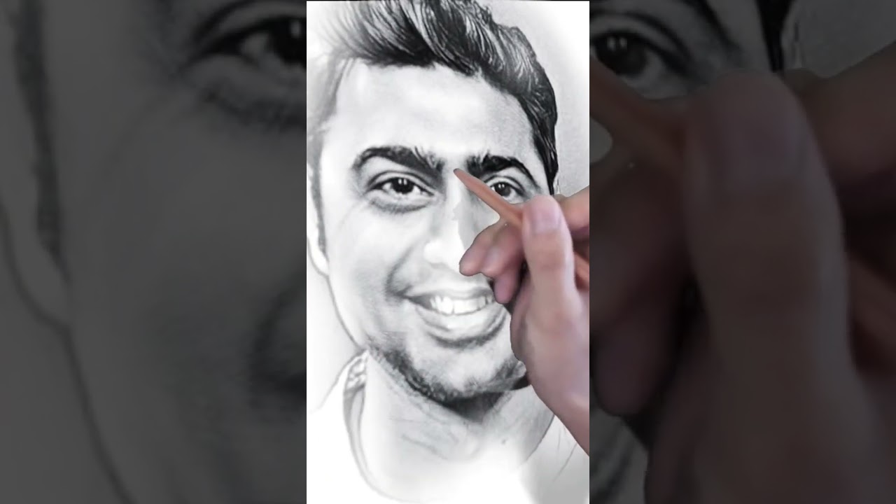 Bengali actor Dev sketch drawing // তুমি আমার ভালোবাসা যে