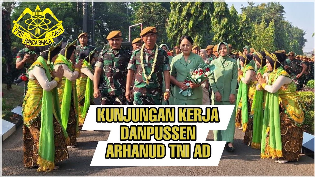 KUNJUNGAN KERJA DANPUSSEN ARHANUD TNI AD DI BATALYON ARHANUD 8/MBC