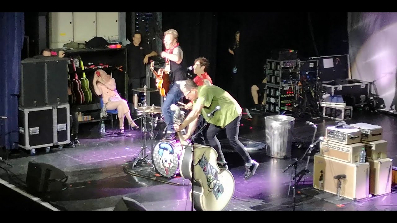 Stray Cats - Birmingham o2 Academy 23.06.2019 - Fishnet Stockings