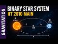 BINARY STAR SYSTEM | GRAVITATION | IIT JEE 2010 MAIN ?  IIT JEE II ADVANCE PHYSICS II IIT JEE MAIN