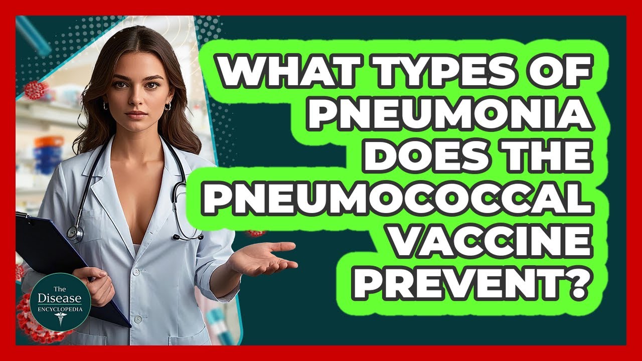 What Types Of Pneumonia Does The Pneumococcal Vaccine Prevent? - The Disease Encyclopedia