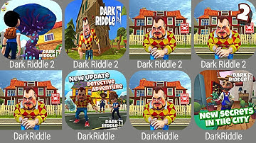 Dark Riddle Mod vs Dark Riddle 2 Full Chapter 1 Gameplay Walkthrough | Part 14 #darkriddle