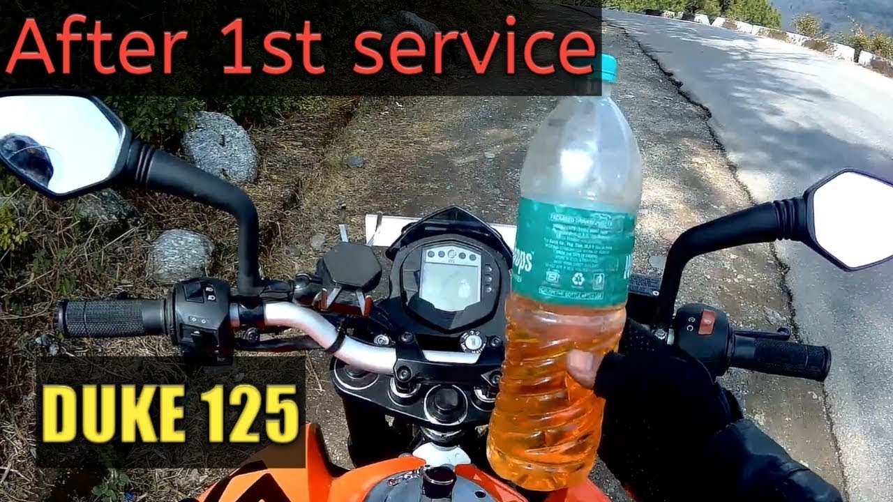 Duke 125 mileage test after 1st service  Shocking result. Dk thakur vlogs