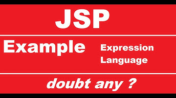 JSP : Expression Language