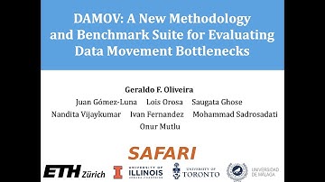 SAFARI Live Seminar: DAMOV: A New Methodology & Benchmark Suite for Data Movement Bottlenecks