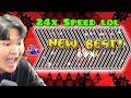 Mountain king but 24x speed  geometry dash