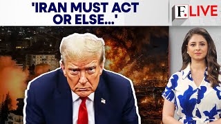 Trump's Big Iran Warning As Peace Talks Remain Stalled Over Nukes & Hormuz | Firstpost Live