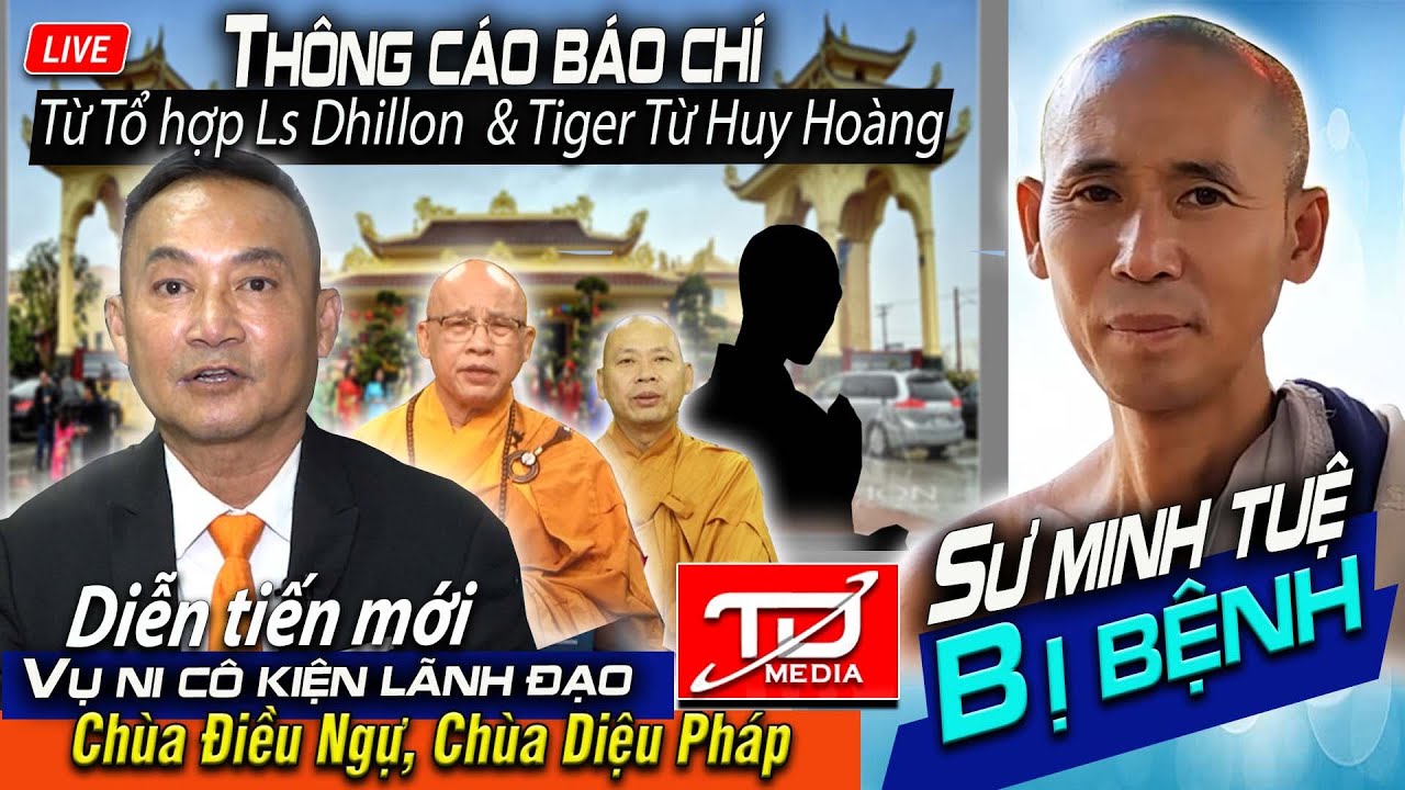 Diễn biến mới Vụ ni cô kiện lãnh đạo Chùa Điều Ngự - Sư Minh Tuệ bị bệnh Diễn biến mới Vụ ni cô kiện lãnh đạo Chùa Điều Ngự - Sư Minh Tuệ bị bệnh