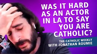 Interview with The Chosen's Jonathan Roumie: Was it hard as an LA actor to say you were Catholic?