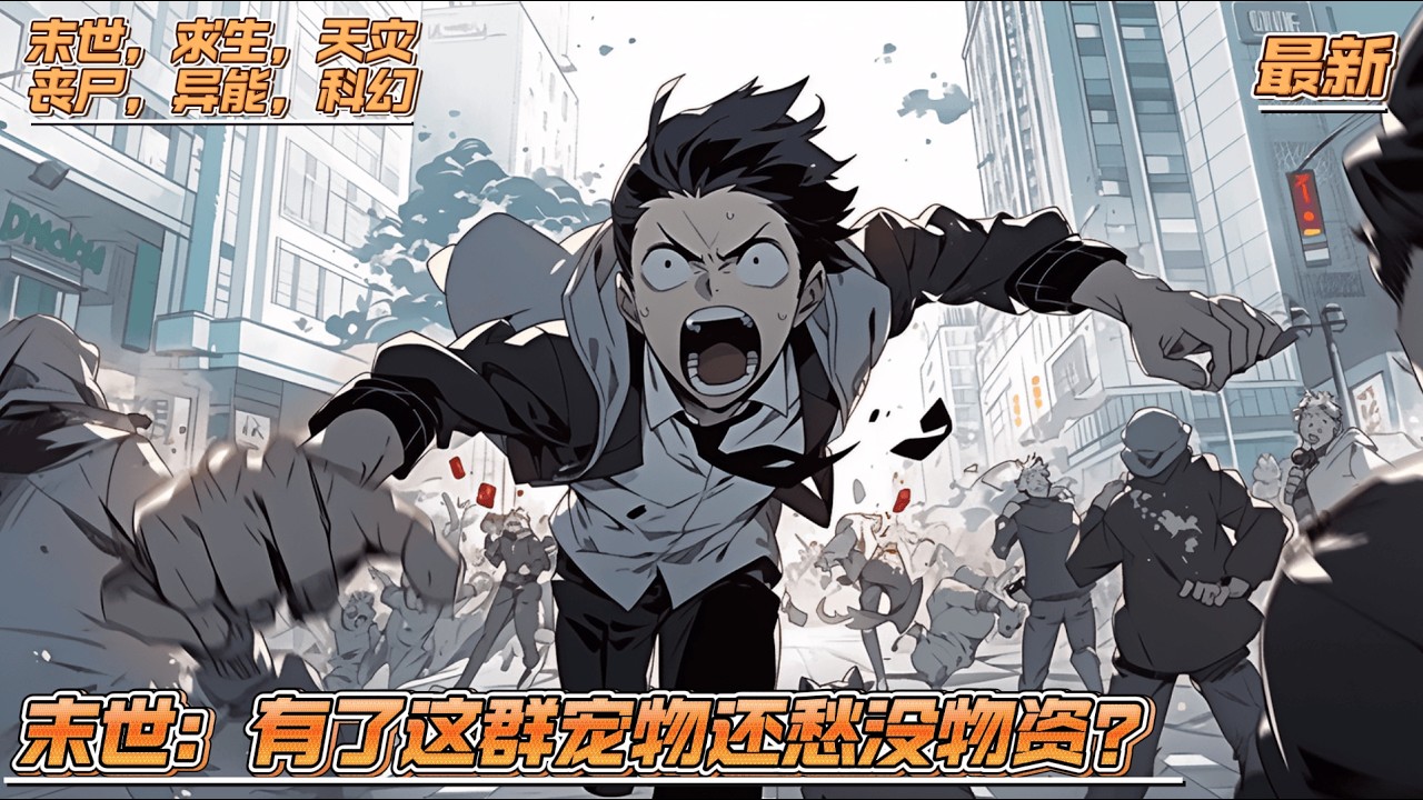 《末世：有了这群宠物还愁没物资？》身为大学生的杨远一觉醒来发现整个世界已经被丧尸占领！自己养的猫可以读懂人心！室友养得仓鼠拥有空间胃袋！美女养得狗居然可以喷火！